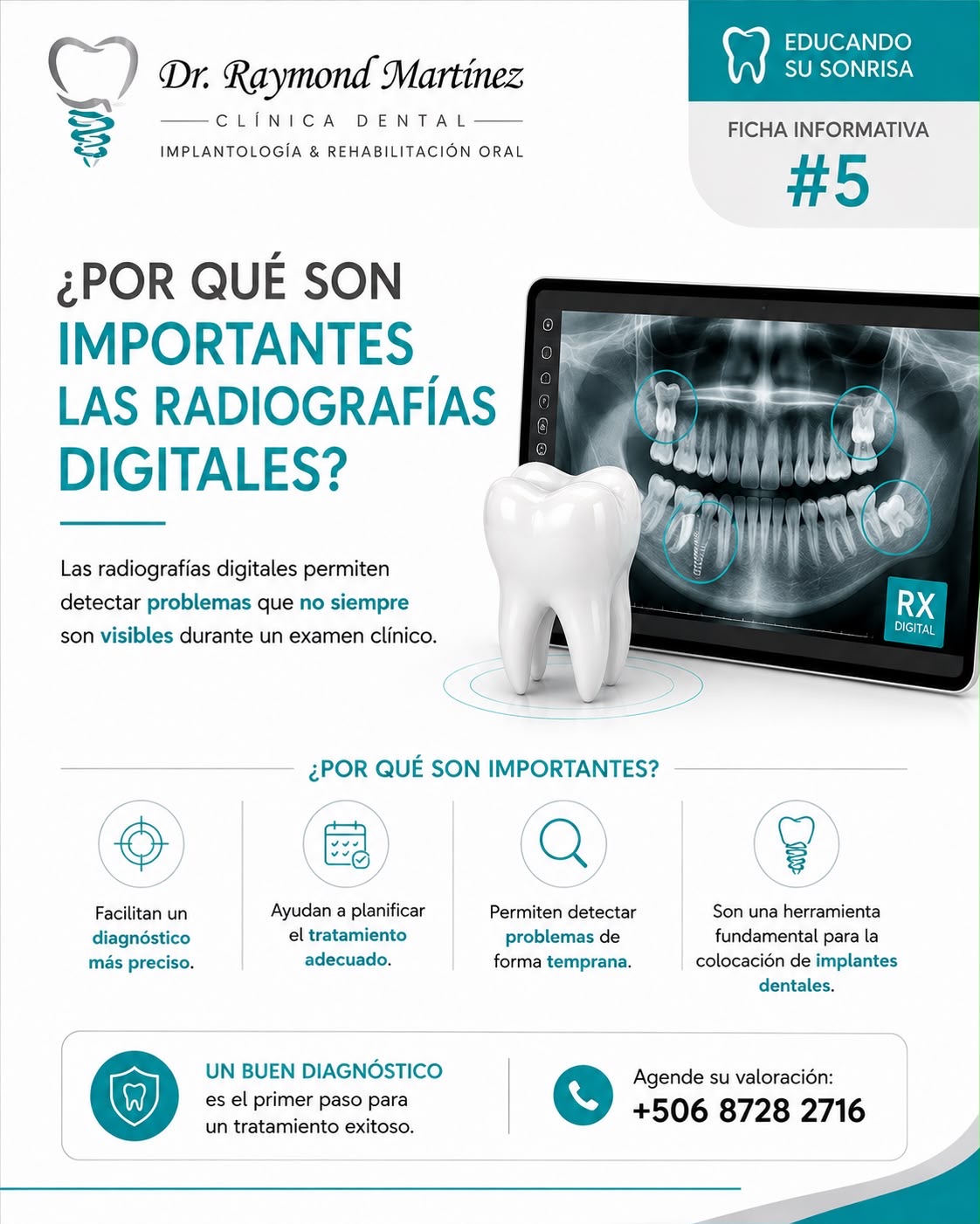 ¿Por qué son importantes las radiografías digitales?